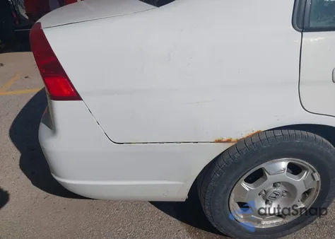 2003 Honda Civic Hybrid from USA, damaged, VIN JHMES95643S023189